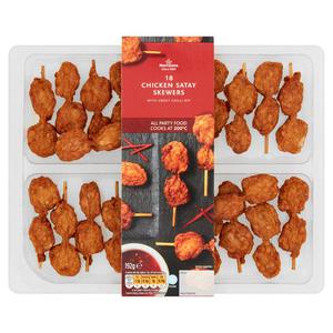 Morrisons Chicken Satay Skewers with Sweet Chilli Dip