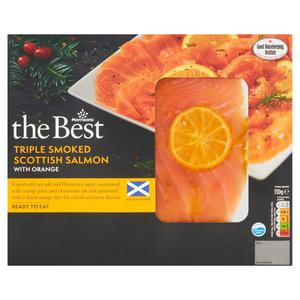 Morrisons The Best Triple Smoked Scottish Salmon With Orange