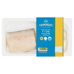 Morrisons Market Street 2 Cod Fillets