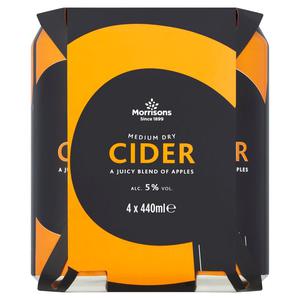 Morrisons Cider Cans