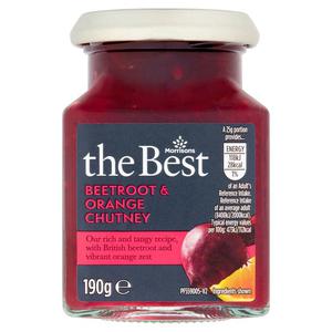 Morrisons The Best Beetroot & Orange Chutney