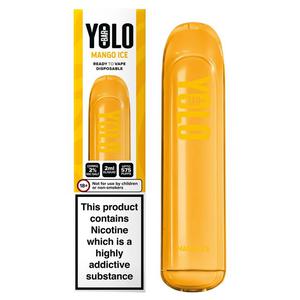 Yolo Mango Ice Disposable Vape 20mg