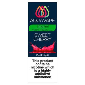 Aqua Vape Sweet Cherry 3mg