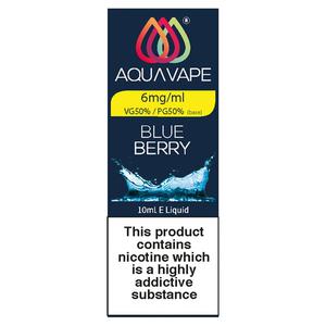 Aqua Vape Blueberry 6mg