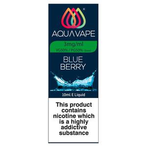 Aqua Vape Blueberry 3mg