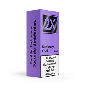 2X Blueberry Cool E-Liquid 10mg