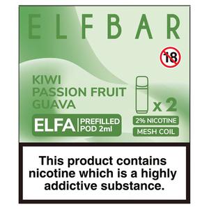 Elf Jigsaw Elfbar Elfa Pod Kiwi Passion Fruit Guava 20mg/