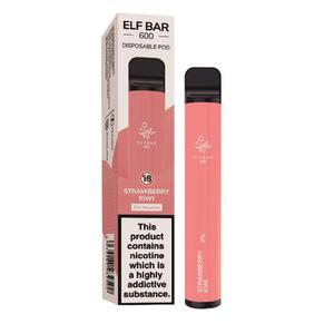 Elf Jigsaw Elf Bar 600 Strawberry Kiwi 20mg