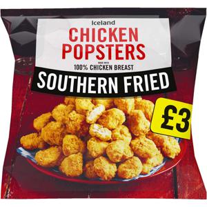 Iceland Southern Fried Chicken Popsters 850g