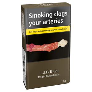 Lambert & Butler L&B Blue Bright Superkings Cigarettes