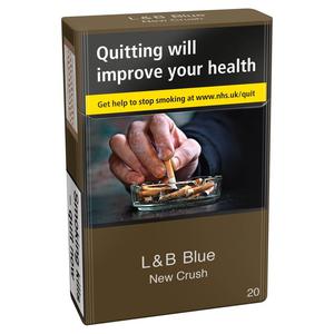 Lambert & Butler L&B Blue New Crush Cigarettes