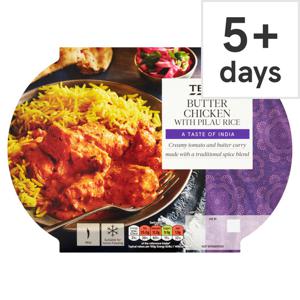 Tesco Indian Butter Chicken & Rice 450G