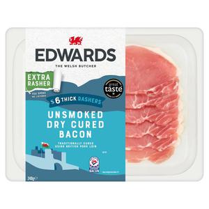 Edwards Of Conwy Thick Unsmoked Dry Cured Bacon