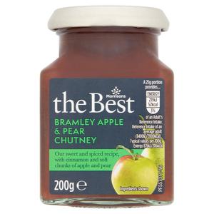 Morrisons The Best Bramley Apple & Pear Chutney