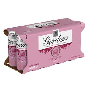 Gordon's Premium Pink Distilled Gin & Tonic (Abv 5%)