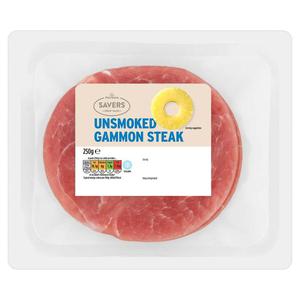 Morrisons Savers Unsmoked Gammon Steak