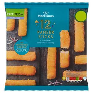 Morrisons Free From 12 Paneer Sticks