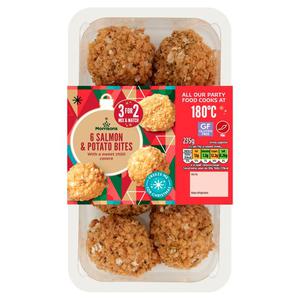 Morrisons Salmon & Potato Bites With A Sweet Chilli Centre