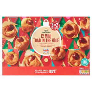 Morrisons Christmas 12 Mini Toad In The Holes