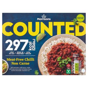 Morrisons Counted Meat Free Chilli Non Carne