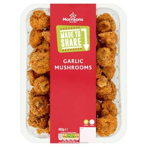 Morrisons Made To Share Garlic Mushrooms