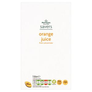 Morrisons Savers Orange Juice from Concentrate