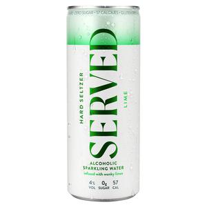 Morrisons Served Lime Hard Seltzer