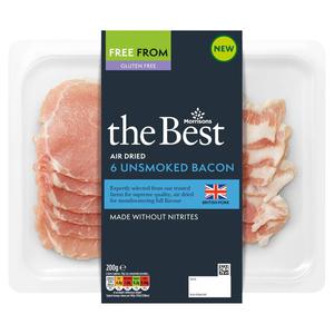 Morrisons The Best Air Dried Unsmoked British Back Bacon