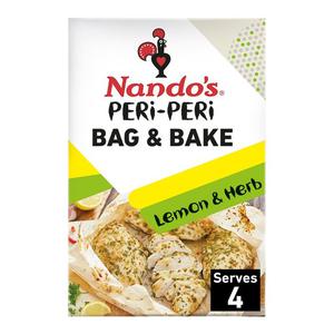 Nandos Nando's Peri-Peri Bag & Bake Lemon & Herb Extra Mild