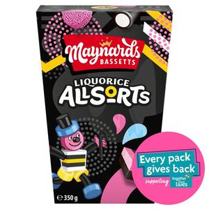 Maynards Bassetts Liquorice Allsorts Carton