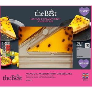 Morrisons The Best Mango & Passionfruit Cheesecake Wedges