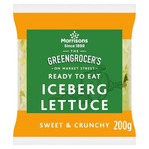 Morrisons Chopped Iceberg Lettuce