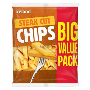 Iceland Steak Cut Chips 2.55kg