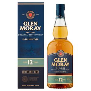 Glen Moray 12 Year Old American Cask Single Malt Scotch Whisky