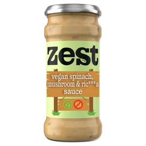 Zest Vegan Mushroom & Riccota Sauce