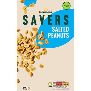 Morrisons Savers Salted Peanuts