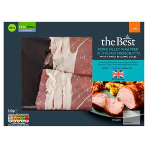 Morrisons The Best Pork Tenderloin With Prosciutto & Glaze