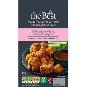 Morrisons Vegan Cauliflower Wings With Chipotle BBQ Sauce