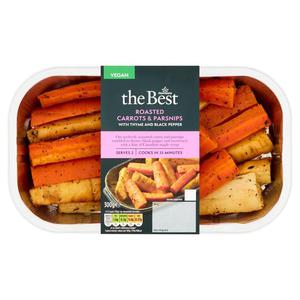 Morrisons The Best Maple Roast Carrots & Parsnips