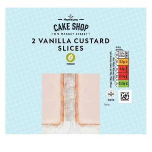 Morrisons Vanilla Slice