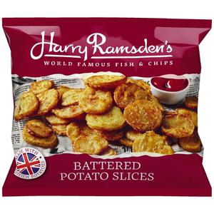 Harry Ramsden's Battered Potato Slices 500g