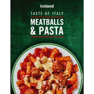 Iceland Meatballs and Pasta 410g