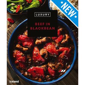 Iceland Luxury Beef in Blackbean 400g