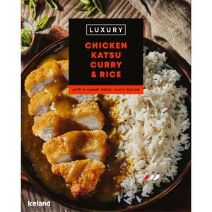 Iceland Luxury Chicken Katsu Curry and Rice 410g