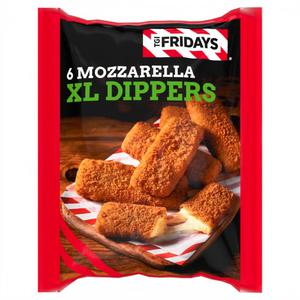 TGI Fridays 6 Mozzarella XL Dippers 228g