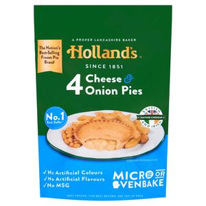 Holland's 4 Cheese & Onion Pies