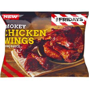 TGI Fridays Smokey Chicken Wings in BBQ Sauce 750g