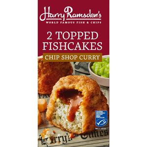 Harry Ramsden's 2 Chip Shop Curry Topped Fishcakes 330g