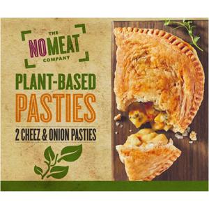 No Cheese Pasties No Cheese & Onion 2 x 180g (360g)