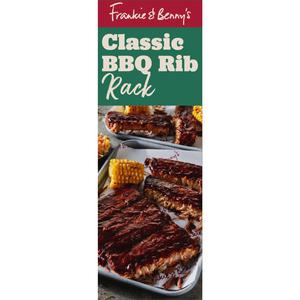 Frankie and Benny's Classic BBQ Rib Rack 575g